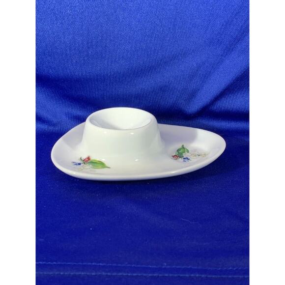 British Ceramics O & G Unique Porcelain Egg Dish - Picture 2 of 7